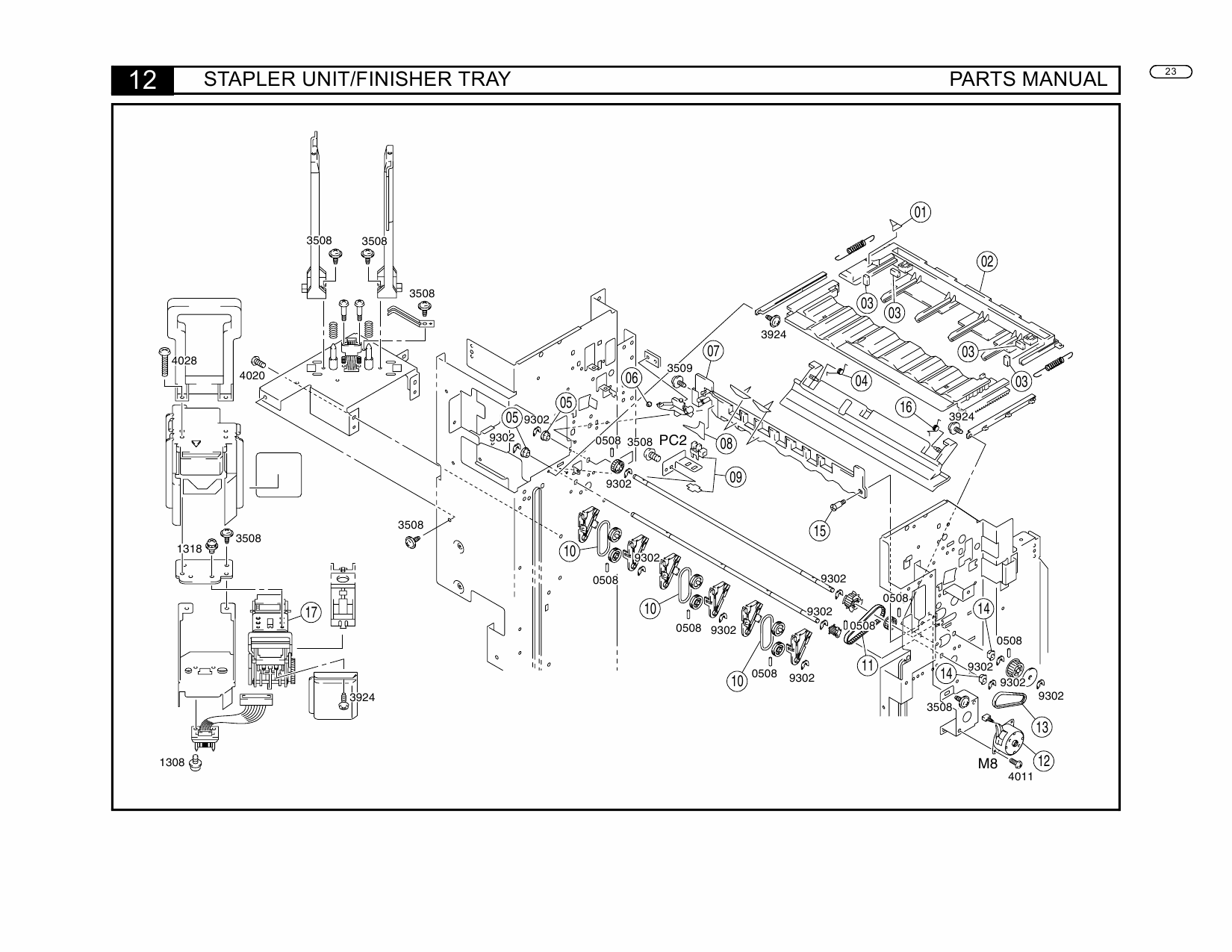 Konica-Minolta Options FN-504 Parts Manual-3